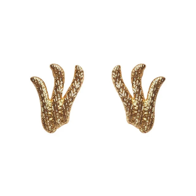 French vintage Water Drop Fringe Vintage Vintage earrings clip necklace